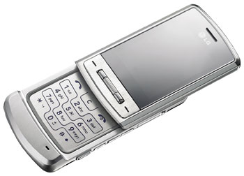 Телефон в развернутом виде LG Shine