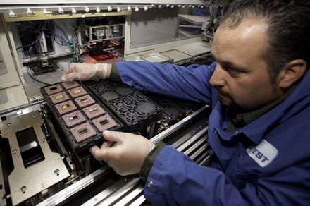 Матрица из процессоров в тестовой системе