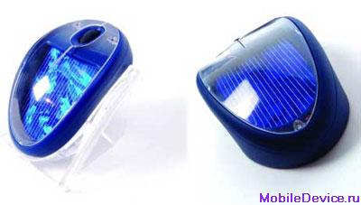 Sole Mio мышь беспроводная, солнечные панели, прозрачный корпус