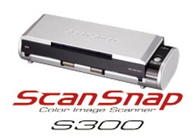 Самый маленький цветной ADF-сканер Fujitsu ScanSnap S300