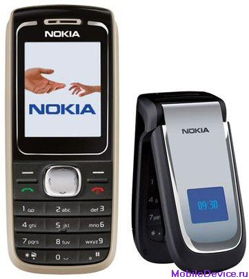Nokia 1200, 12008, 1650, 2660, 2505, 2630, 2760 мобильный телефон бюджетные, анонс, II-III квартал 2007