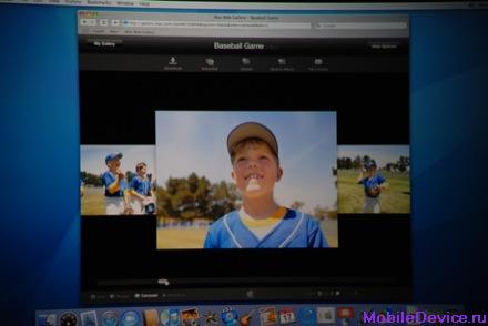 Apple .Mac программа для мобильных систем онлайн-галерея, синхронизация, 20 Гб дискового пространства