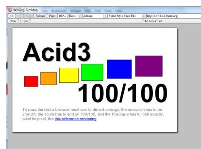Opare и Safari: лучшие из лучших в тесте Acid3