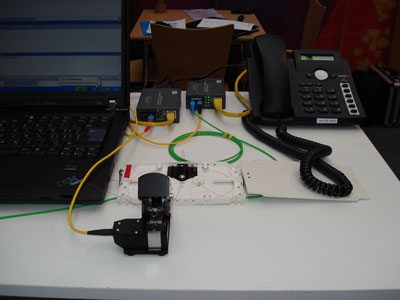 Взломана оптоволоконная линия