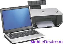 Toshiba и Canon Satellite A135-S7403 ноутбук и принтер