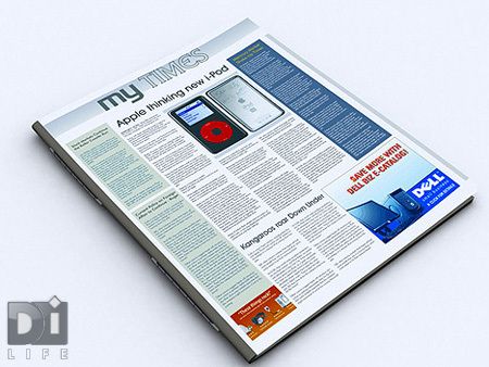 Концепт "электро-газеты"