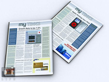 Концепт "электро-газеты"