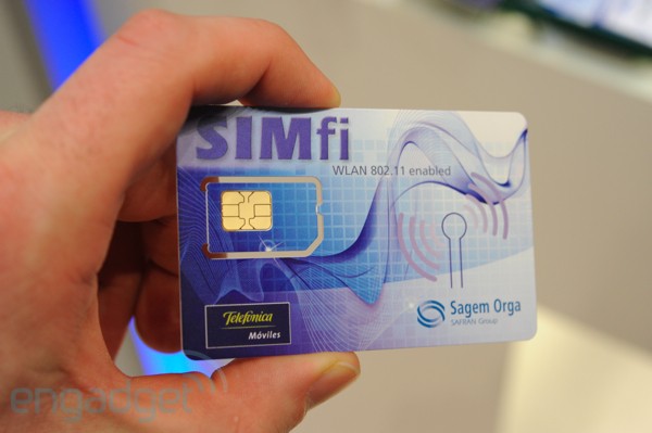 Sagem Orca уместила роутер Wi-Fi в стандартной SIM-карте