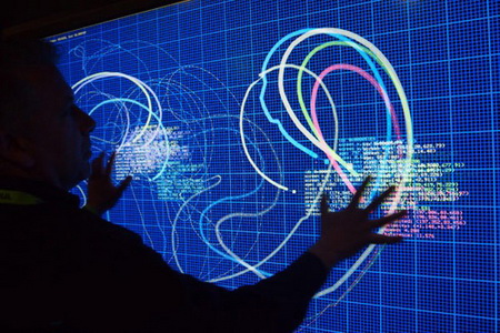 Мультитач-экран Perceptive Pixel