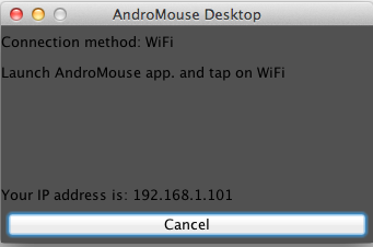 AndroMouse Desktop Server