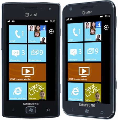 смартфоны Samsung Focus S Focus Flash смартфоны Samsung Focus S Focus Flash